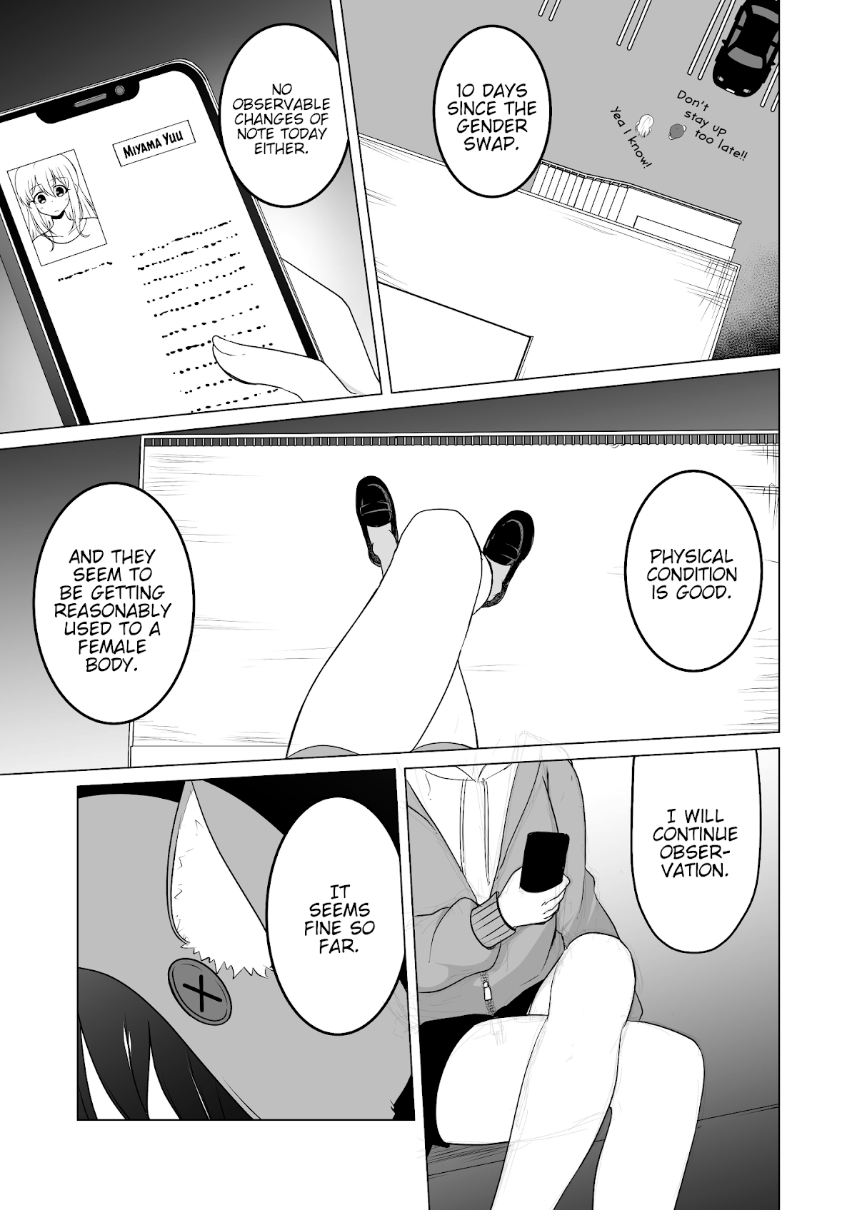 A Boy who Loves Genderswap got Genderswapped so He acts out His Ideal Genderswap Girl Chapter 19 page 3 - Chapter 19