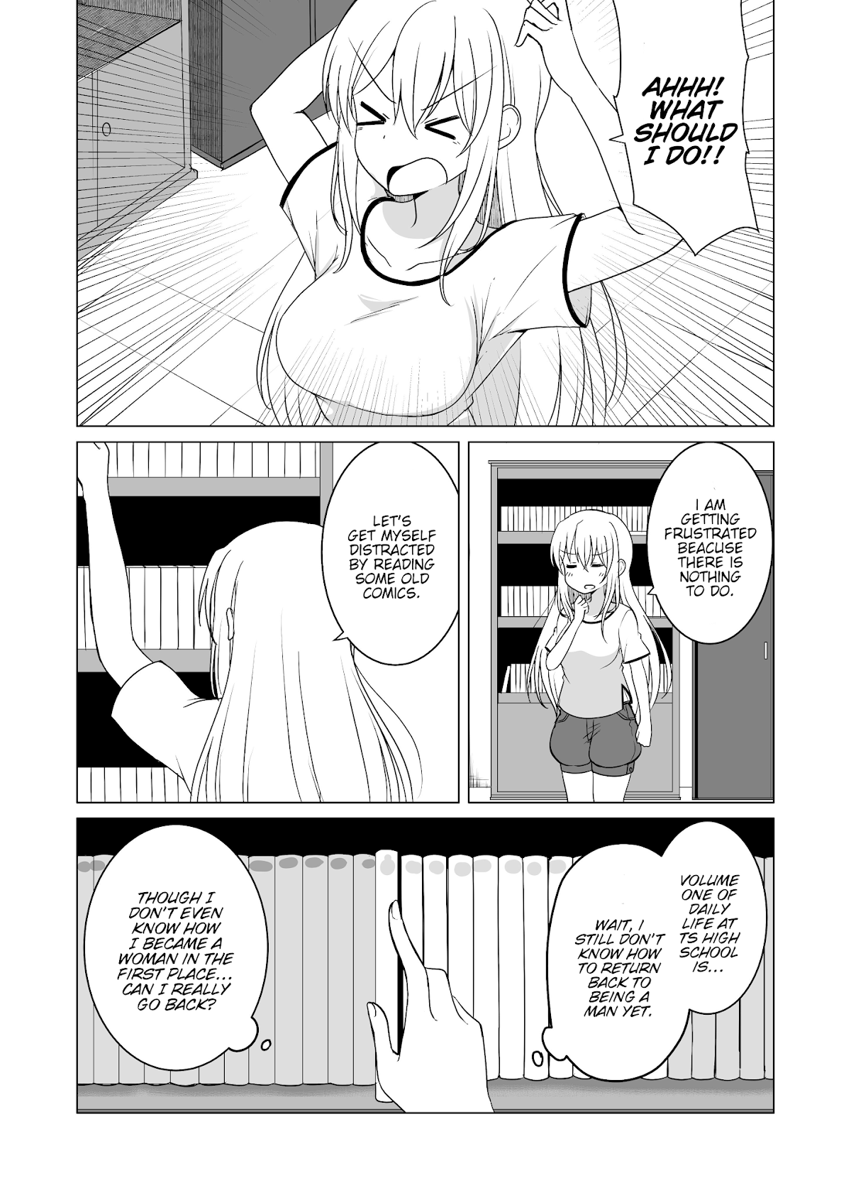 A Boy who Loves Genderswap got Genderswapped so He acts out His Ideal Genderswap Girl Chapter 20 page 2 - Chapter 20