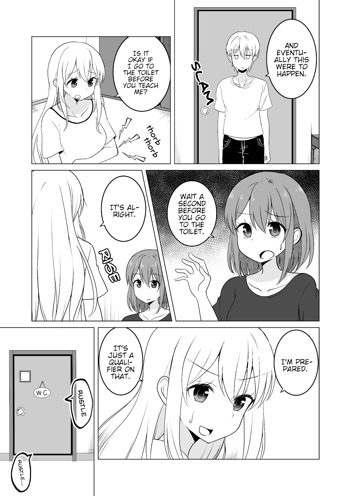 A Boy who Loves Genderswap got Genderswapped so He acts out His Ideal Genderswap Girl Chapter 21 page 3 - Chapter 21