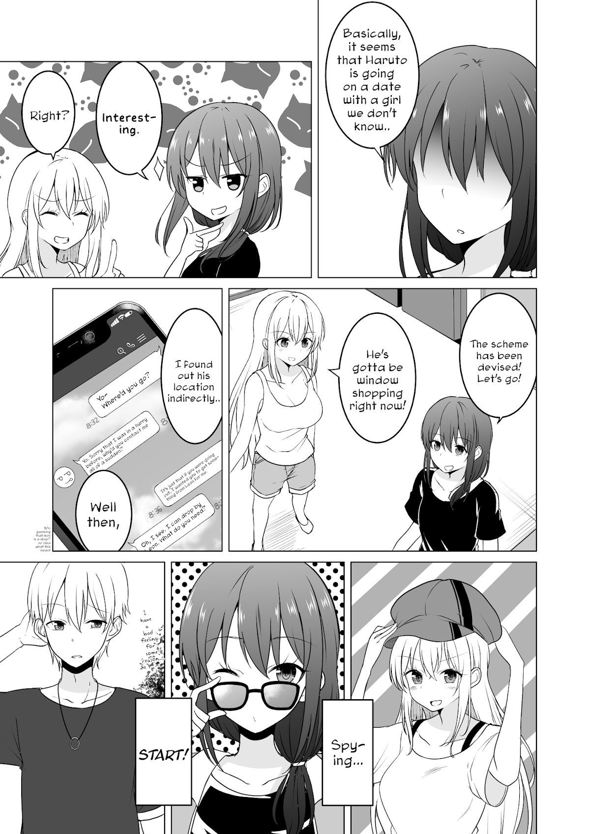 A Boy who Loves Genderswap got Genderswapped so He acts out His Ideal Genderswap Girl Chapter 23 page 3 - Chapter 23