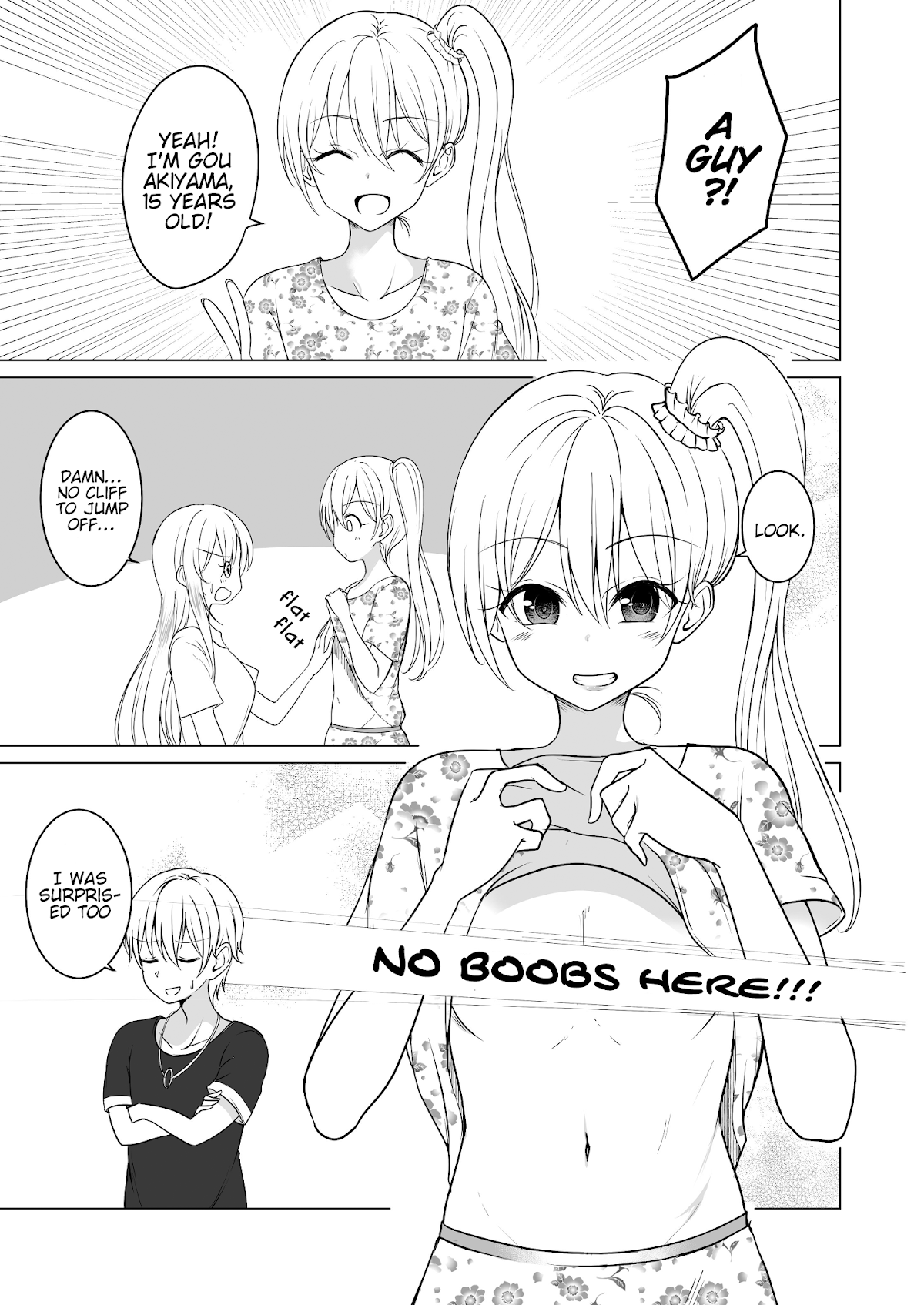 A Boy who Loves Genderswap got Genderswapped so He acts out His Ideal Genderswap Girl Chapter 25 page 3 - Chapter 25