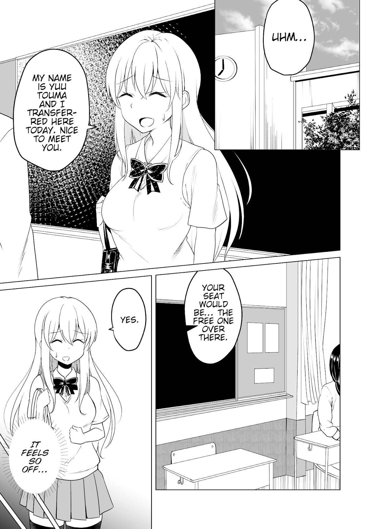 A Boy who Loves Genderswap got Genderswapped so He acts out His Ideal Genderswap Girl Chapter 26 page 1 - Chapter 26