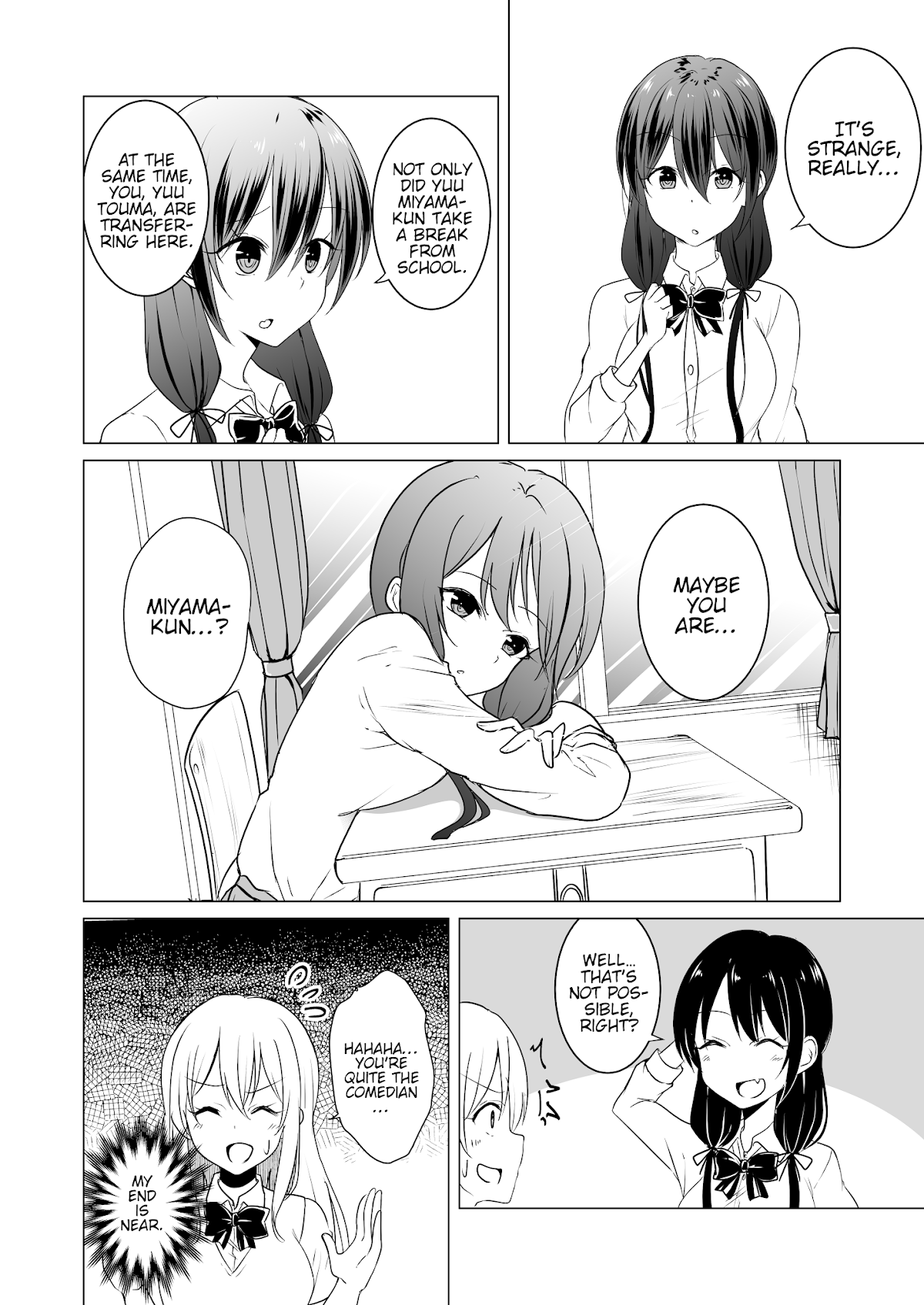 A Boy who Loves Genderswap got Genderswapped so He acts out His Ideal Genderswap Girl Chapter 26 page 4 - Chapter 26