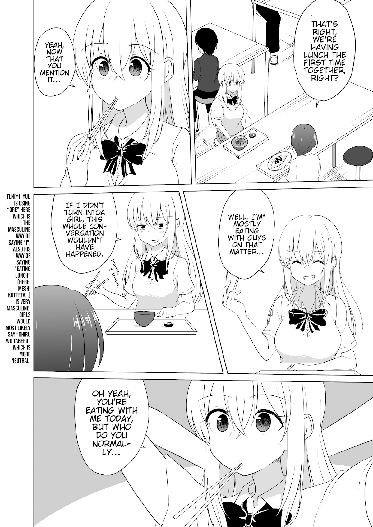 A Boy who Loves Genderswap got Genderswapped so He acts out His Ideal Genderswap Girl Chapter 27 page 2 - Chapter 27