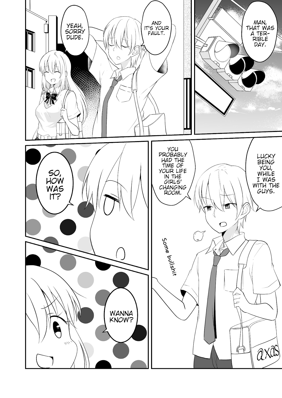 A Boy who Loves Genderswap got Genderswapped so He acts out His Ideal Genderswap Girl Chapter 29.3 page 2 - Chapter 29.3