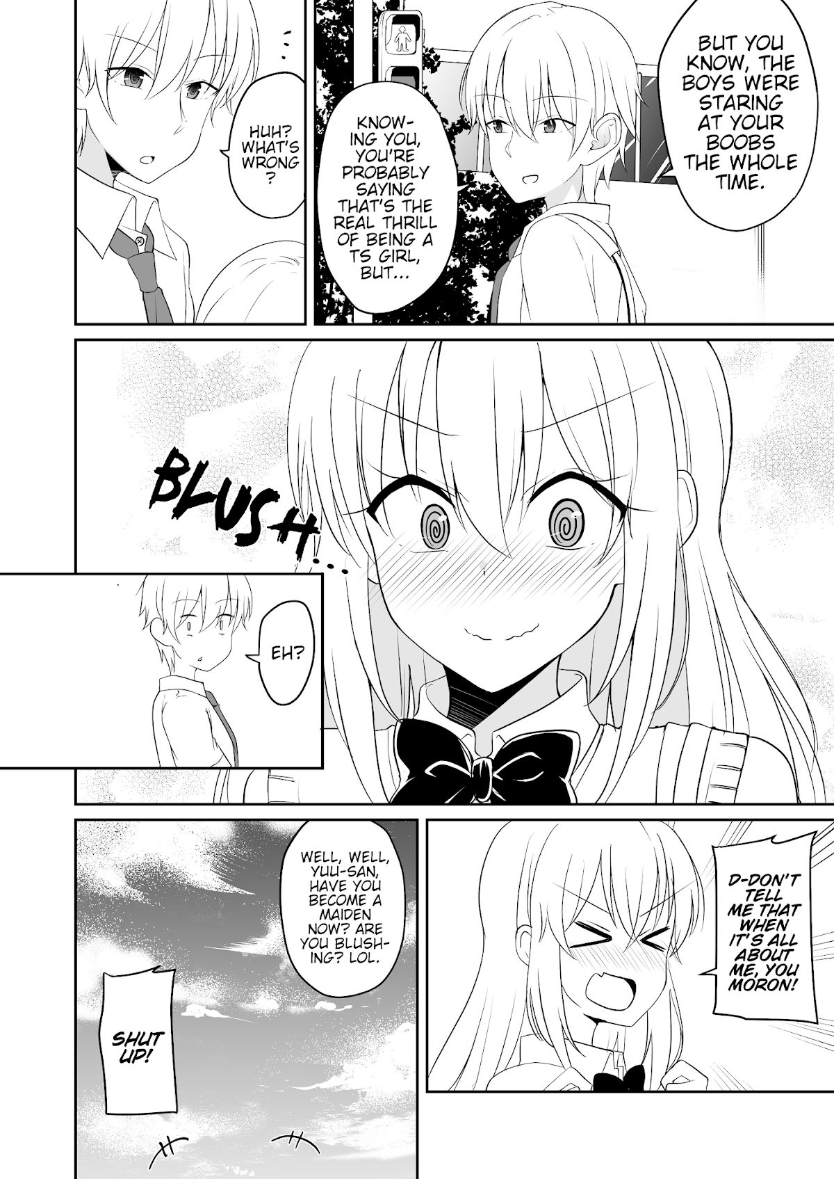 A Boy who Loves Genderswap got Genderswapped so He acts out His Ideal Genderswap Girl Chapter 29.3 page 4 - Chapter 29.3