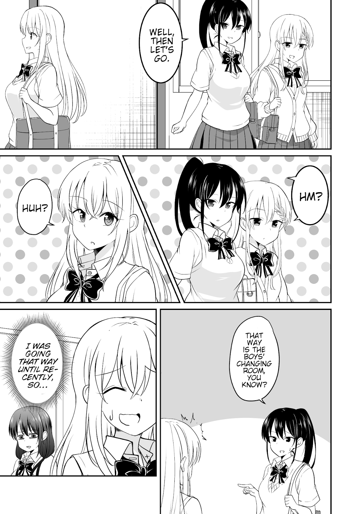 A Boy who Loves Genderswap got Genderswapped so He acts out His Ideal Genderswap Girl Chapter 29 page 3 - Chapter 29