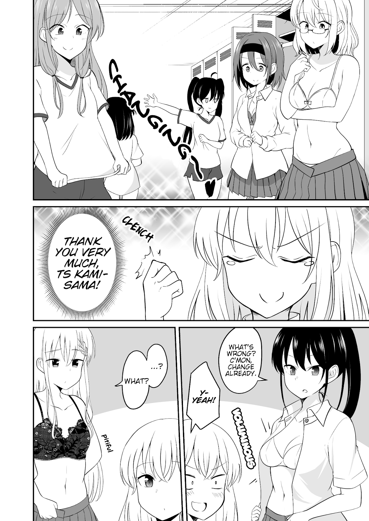 A Boy who Loves Genderswap got Genderswapped so He acts out His Ideal Genderswap Girl Chapter 29 page 4 - Chapter 29