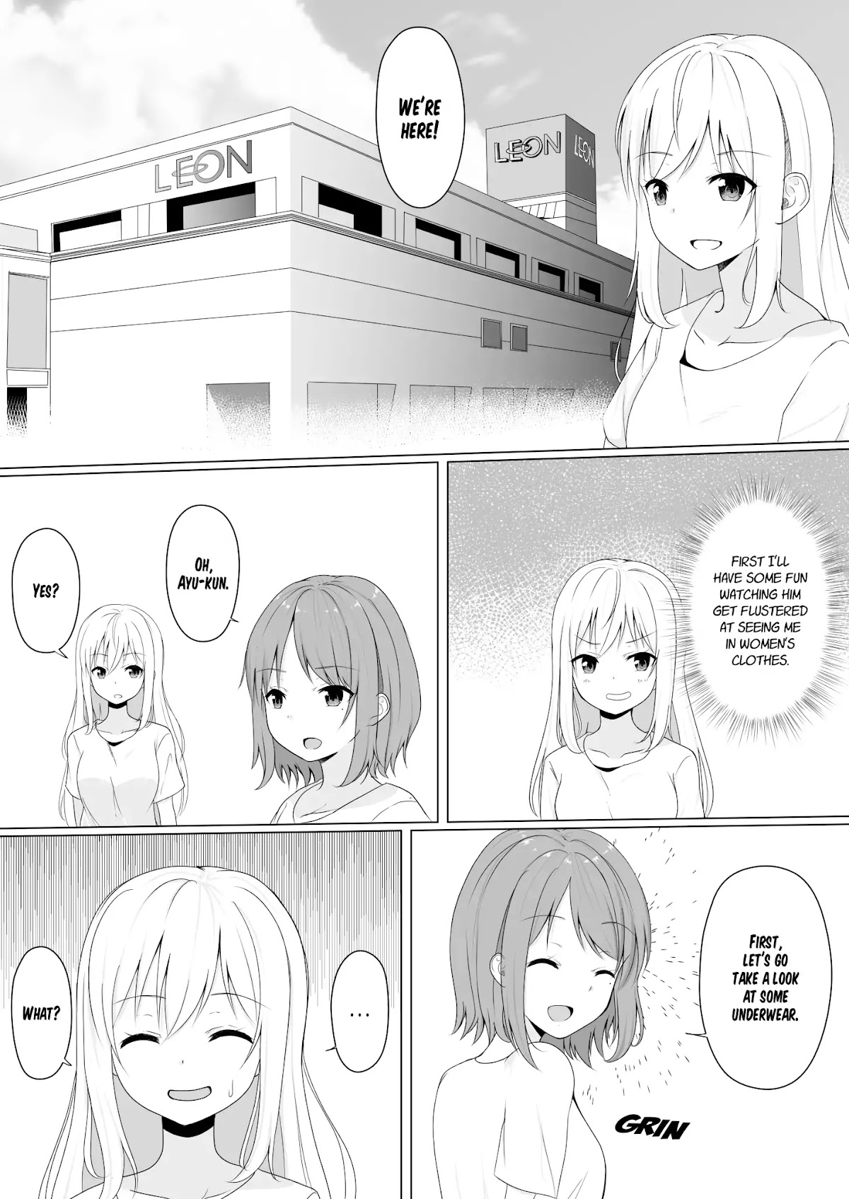 A Boy who Loves Genderswap got Genderswapped so He acts out His Ideal Genderswap Girl Chapter 3 page 4 - Chapter 3