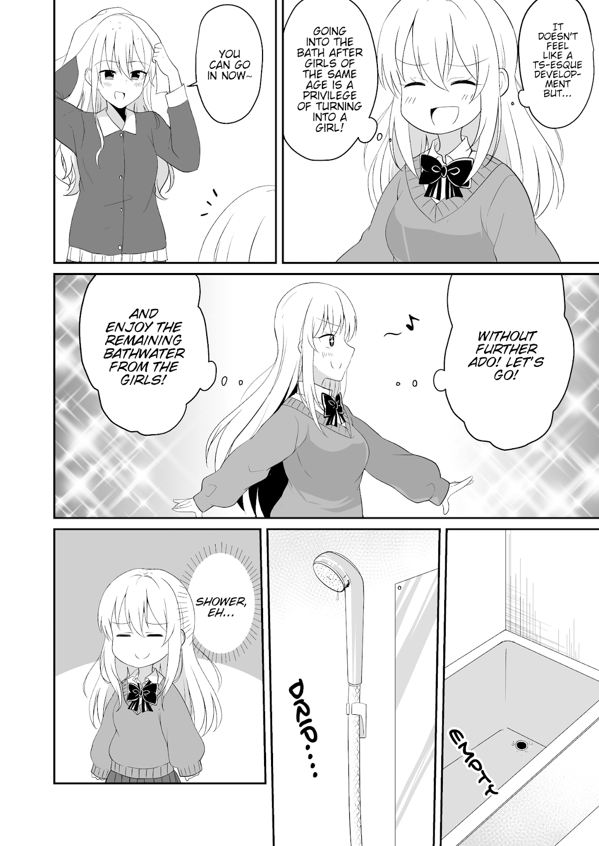 A Boy who Loves Genderswap got Genderswapped so He acts out His Ideal Genderswap Girl Chapter 30 page 12 - Chapter 30