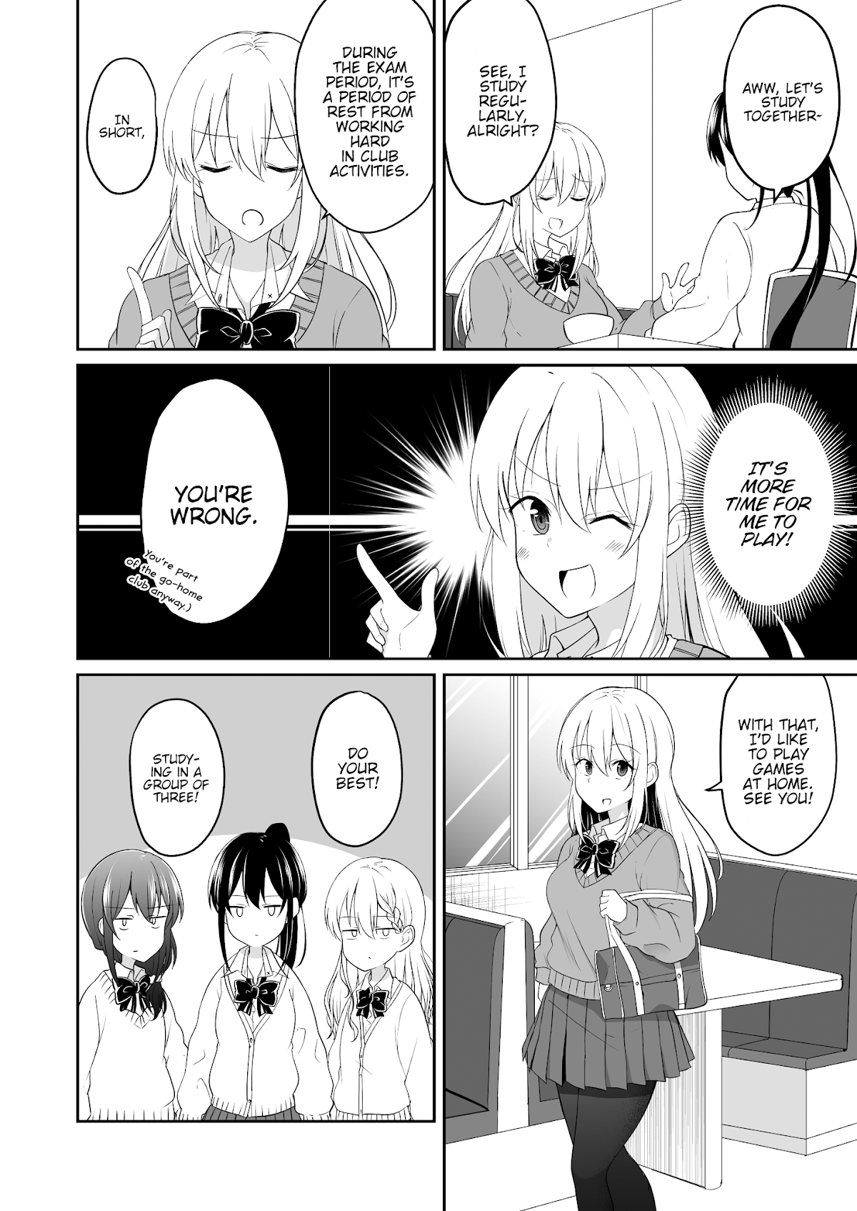 A Boy who Loves Genderswap got Genderswapped so He acts out His Ideal Genderswap Girl Chapter 30 page 4 - Chapter 30
