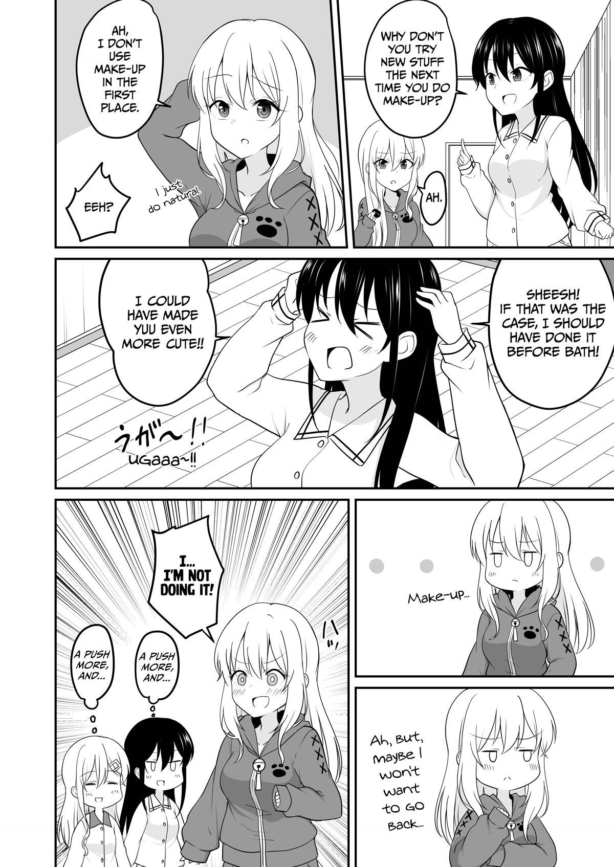 A Boy who Loves Genderswap got Genderswapped so He acts out His Ideal Genderswap Girl Chapter 31 page 8 - Chapter 31