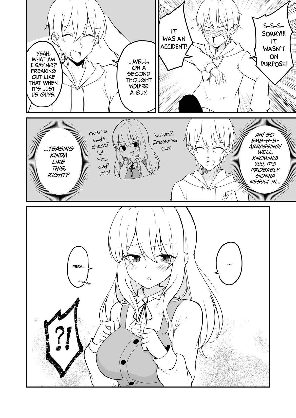 A Boy who Loves Genderswap got Genderswapped so He acts out His Ideal Genderswap Girl Chapter 32 page 11 - Chapter 32