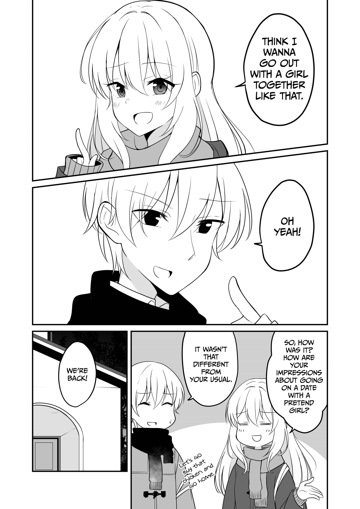 A Boy who Loves Genderswap got Genderswapped so He acts out His Ideal Genderswap Girl Chapter 33 page 12 - Chapter 33