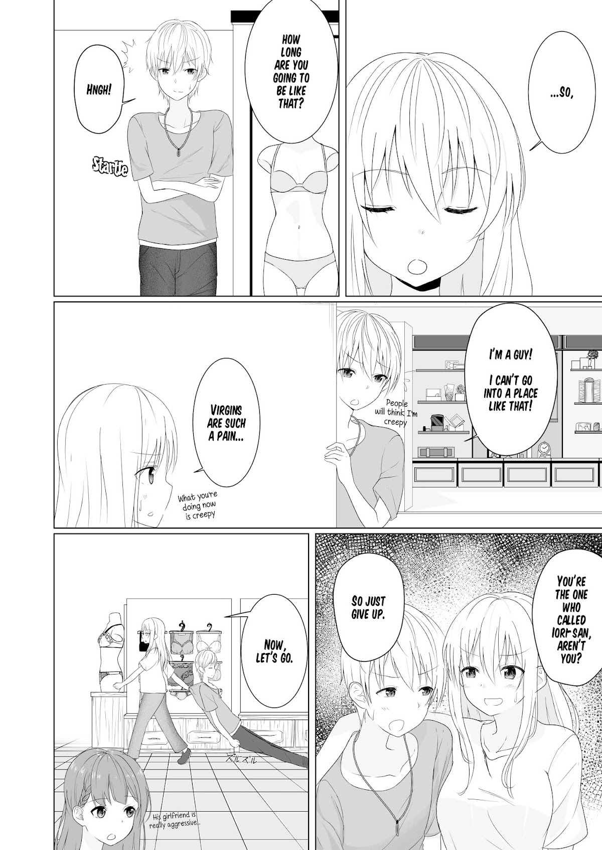 A Boy who Loves Genderswap got Genderswapped so He acts out His Ideal Genderswap Girl Chapter 4 page 2 - Chapter 4
