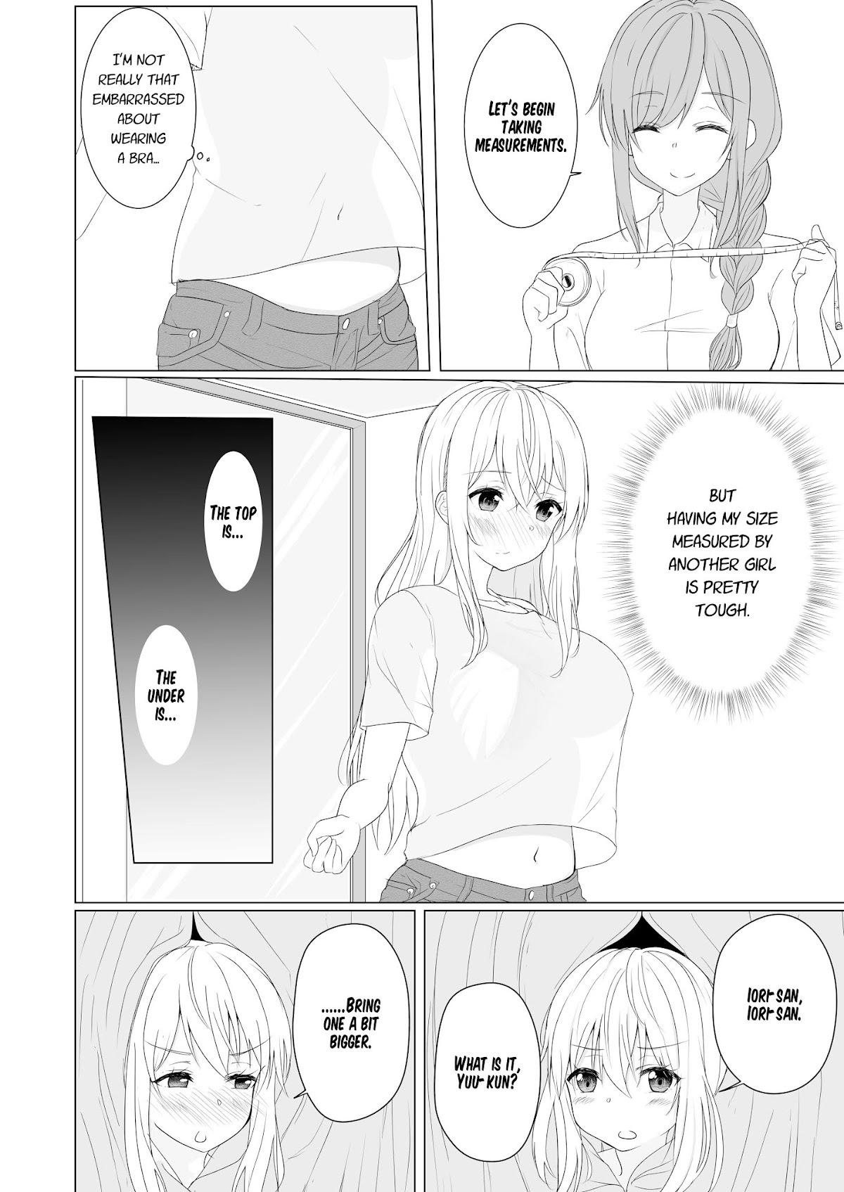 A Boy who Loves Genderswap got Genderswapped so He acts out His Ideal Genderswap Girl Chapter 4 page 4 - Chapter 4