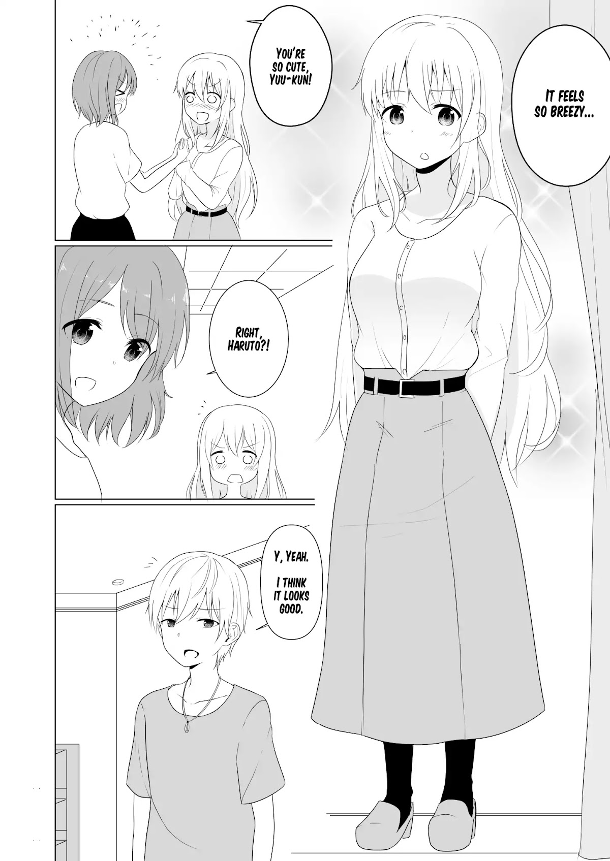 A Boy who Loves Genderswap got Genderswapped so He acts out His Ideal Genderswap Girl Chapter 6 page 2 - Chapter 6