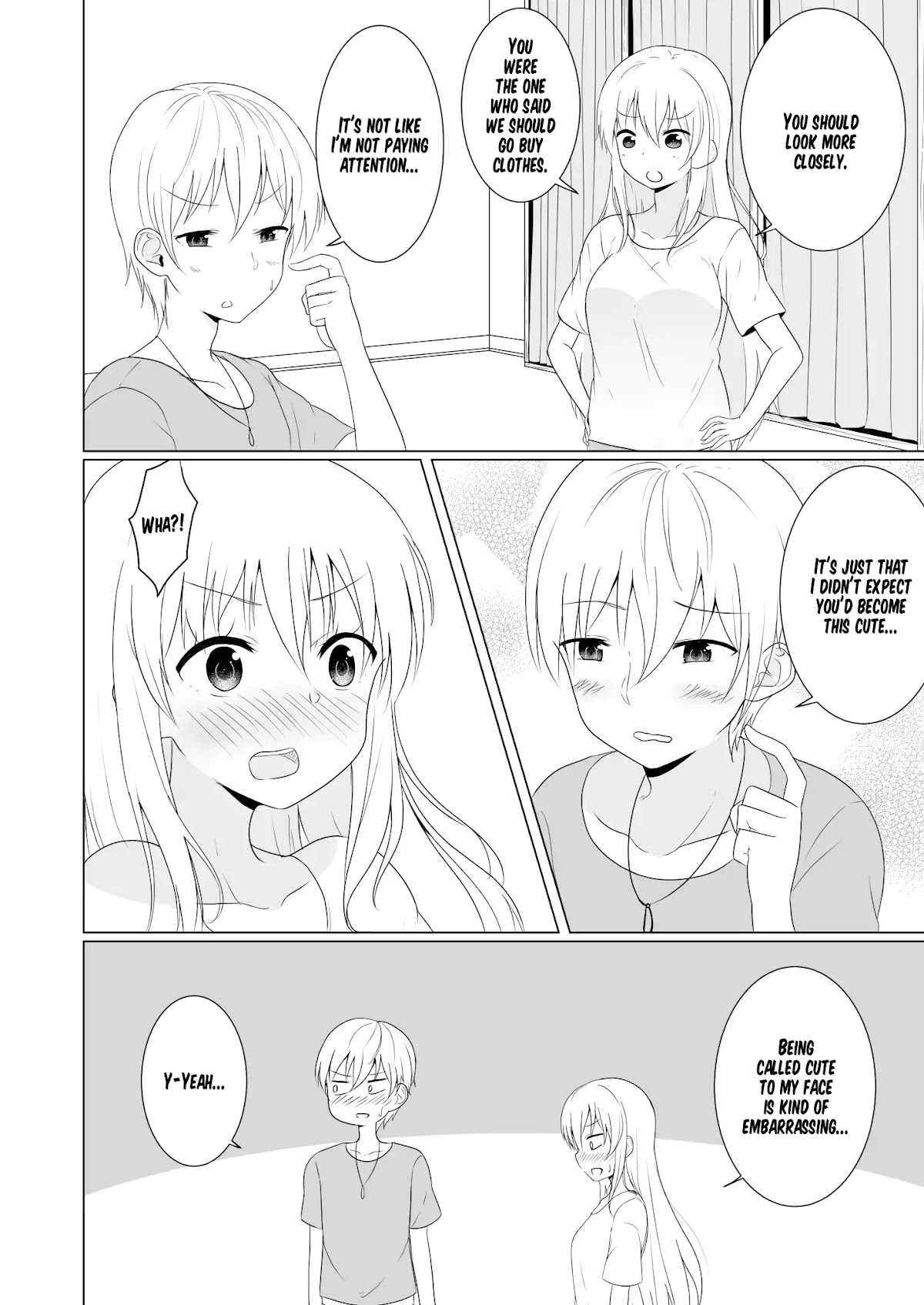 A Boy who Loves Genderswap got Genderswapped so He acts out His Ideal Genderswap Girl Chapter 6 page 4 - Chapter 6