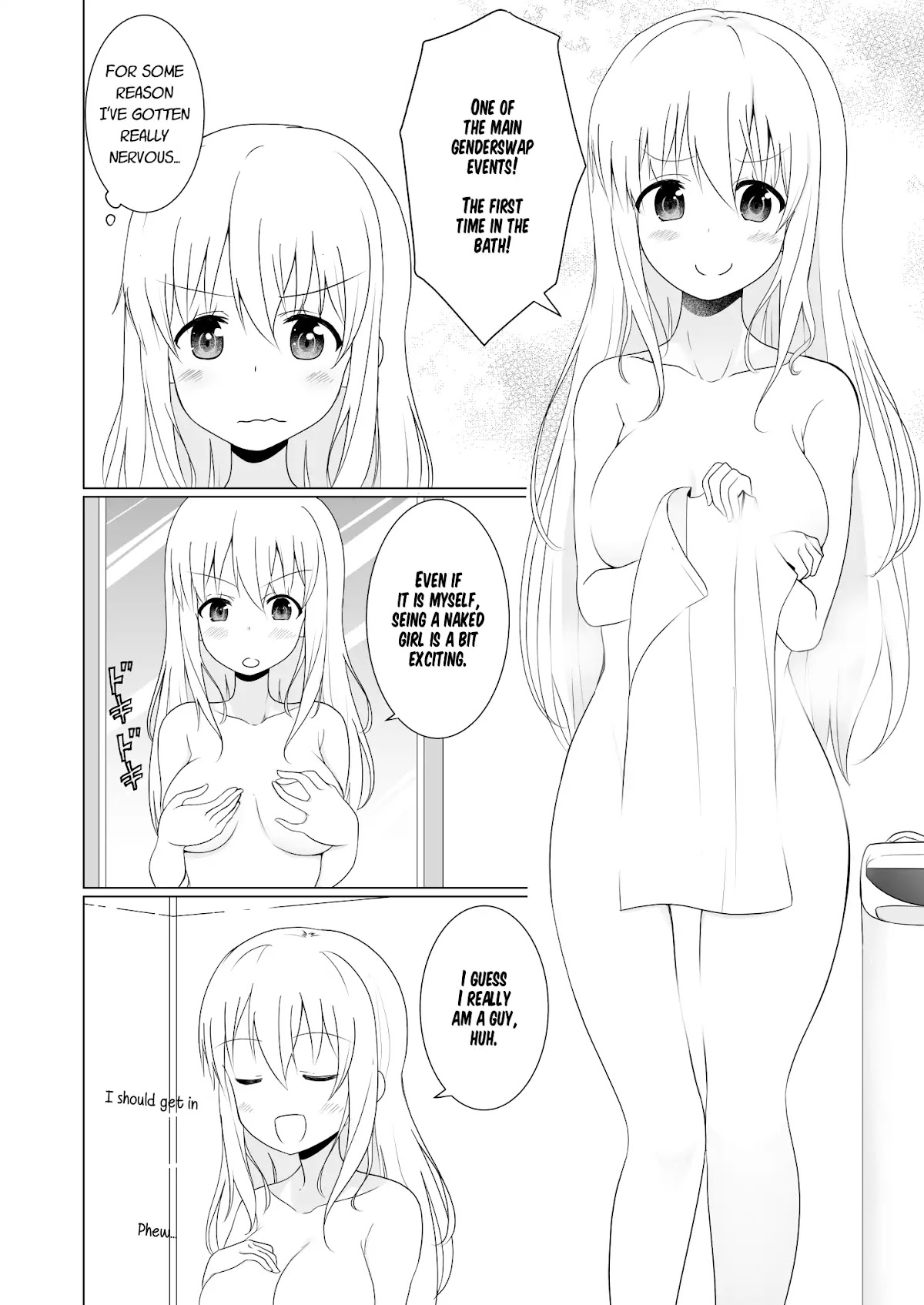 A Boy who Loves Genderswap got Genderswapped so He acts out His Ideal Genderswap Girl Chapter 7 page 2 - Chapter 7