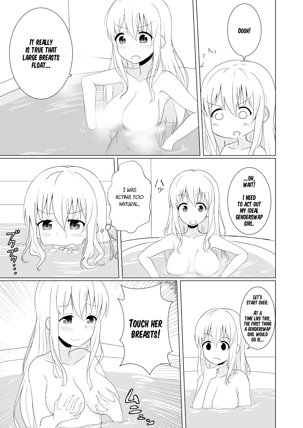 A Boy who Loves Genderswap got Genderswapped so He acts out His Ideal Genderswap Girl Chapter 7 page 3 - Chapter 7