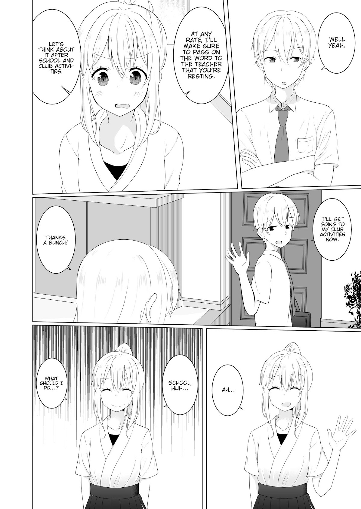A Boy who Loves Genderswap got Genderswapped so He acts out His Ideal Genderswap Girl Chapter 8 page 4 - Chapter 8