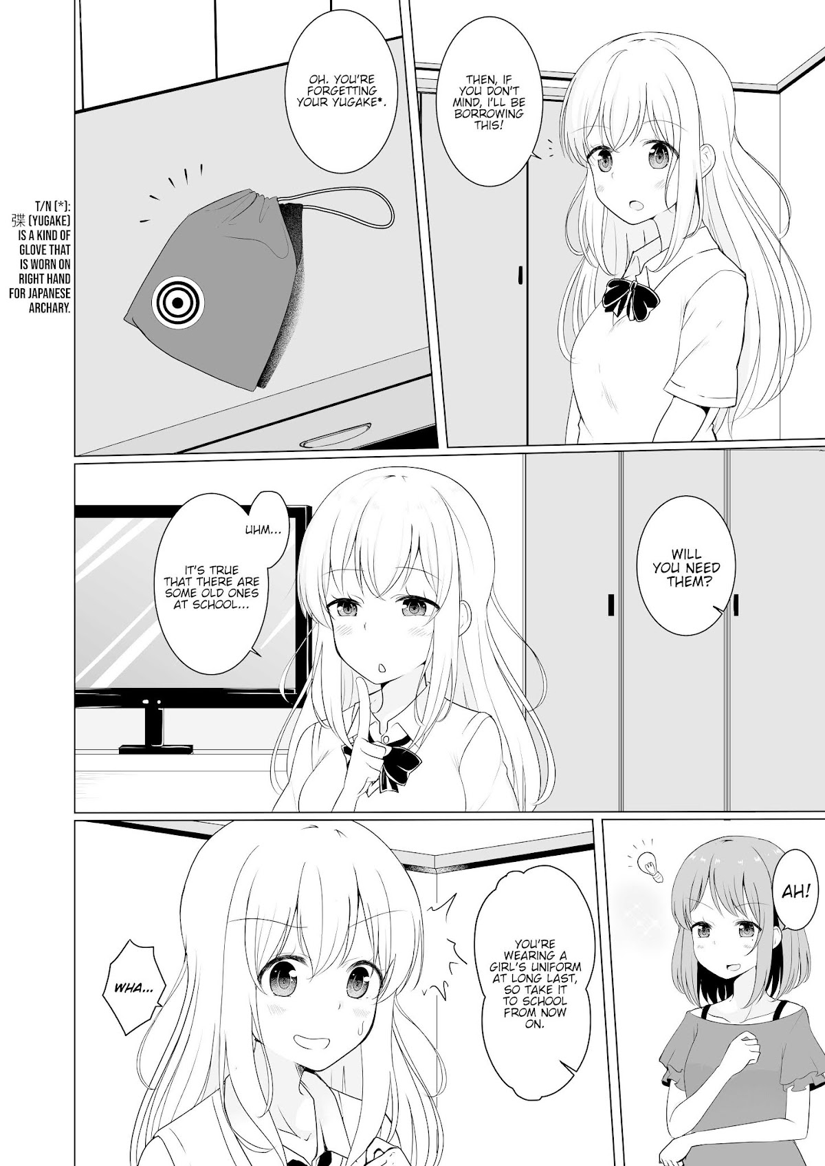 A Boy who Loves Genderswap got Genderswapped so He acts out His Ideal Genderswap Girl Chapter 9 page 4 - Chapter 9