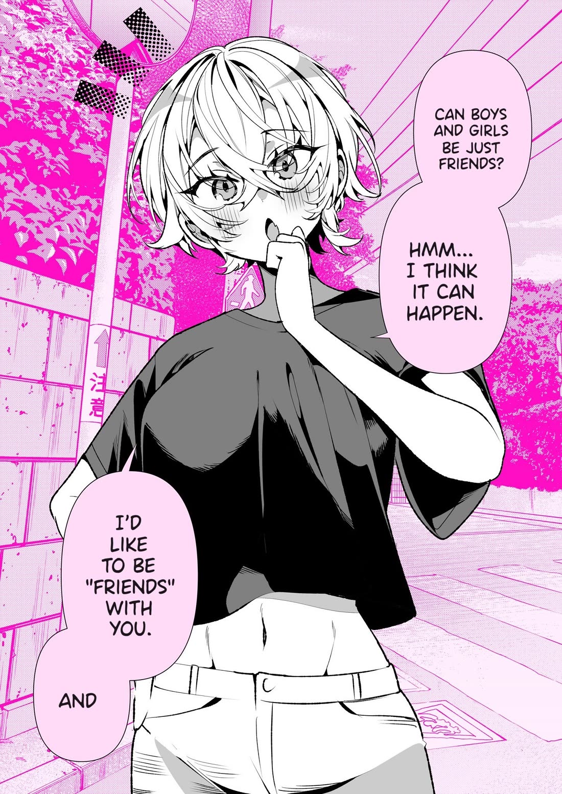 A Boyish Girlfriend in High Humidity Chapter 10 page 1 - Chapter 10: Male-Female friendships with a boyish girlfriend in high humidity