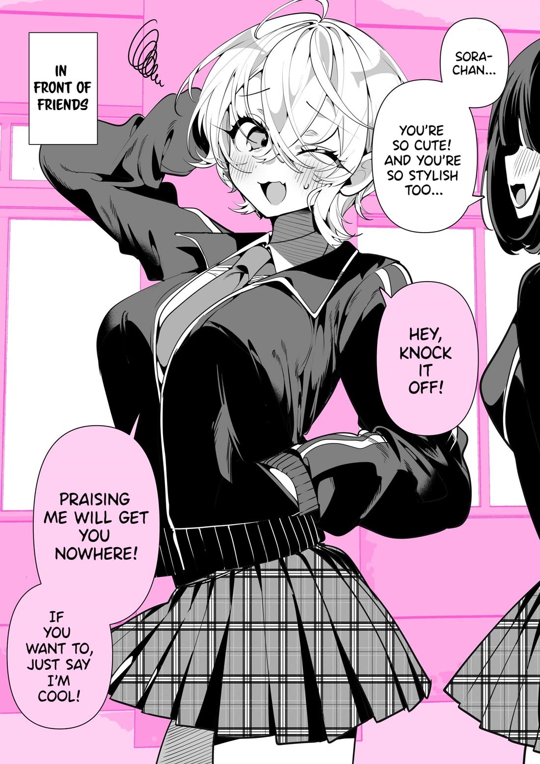 A Boyish Girlfriend in High Humidity Chapter 23 page 1 - Chapter 23: A boyish girlfriend in front of her friends, and you.