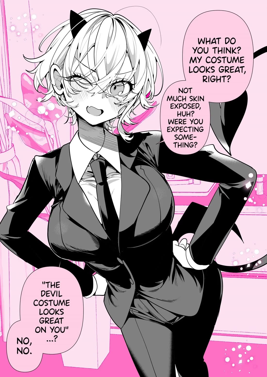 A Boyish Girlfriend in High Humidity Chapter 25 page 1 - Chapter 25: Trick or treat from a boyish girlfriend in high humidity!