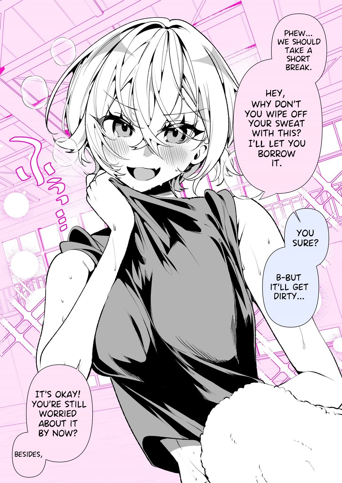 A Boyish Girlfriend in High Humidity Chapter 7 page 1 - Chapter 7: A handout from a boyish girlfriend in high humidity!