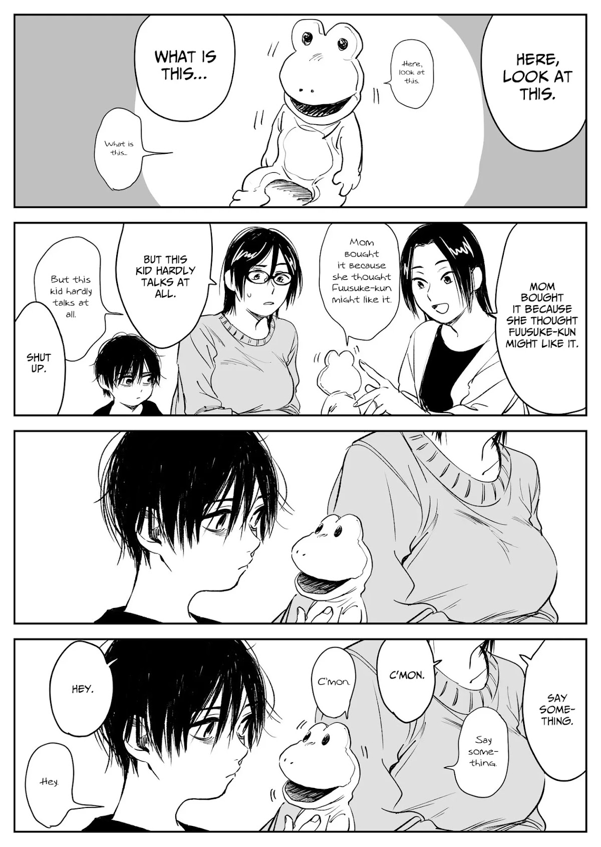 A Boy's Scar Chapter 13.6 page 1 - Chapter 13.6: Twitter Extras