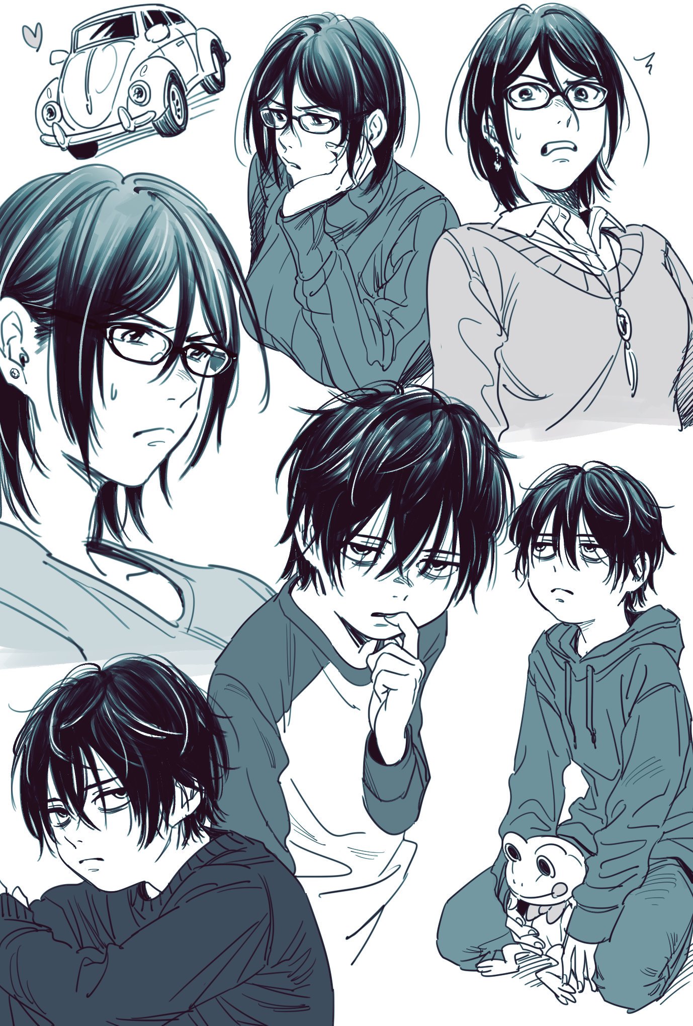 A Boy's Scar Chapter 6.6 page 3 - Chapter 6.6: Twitter Extras