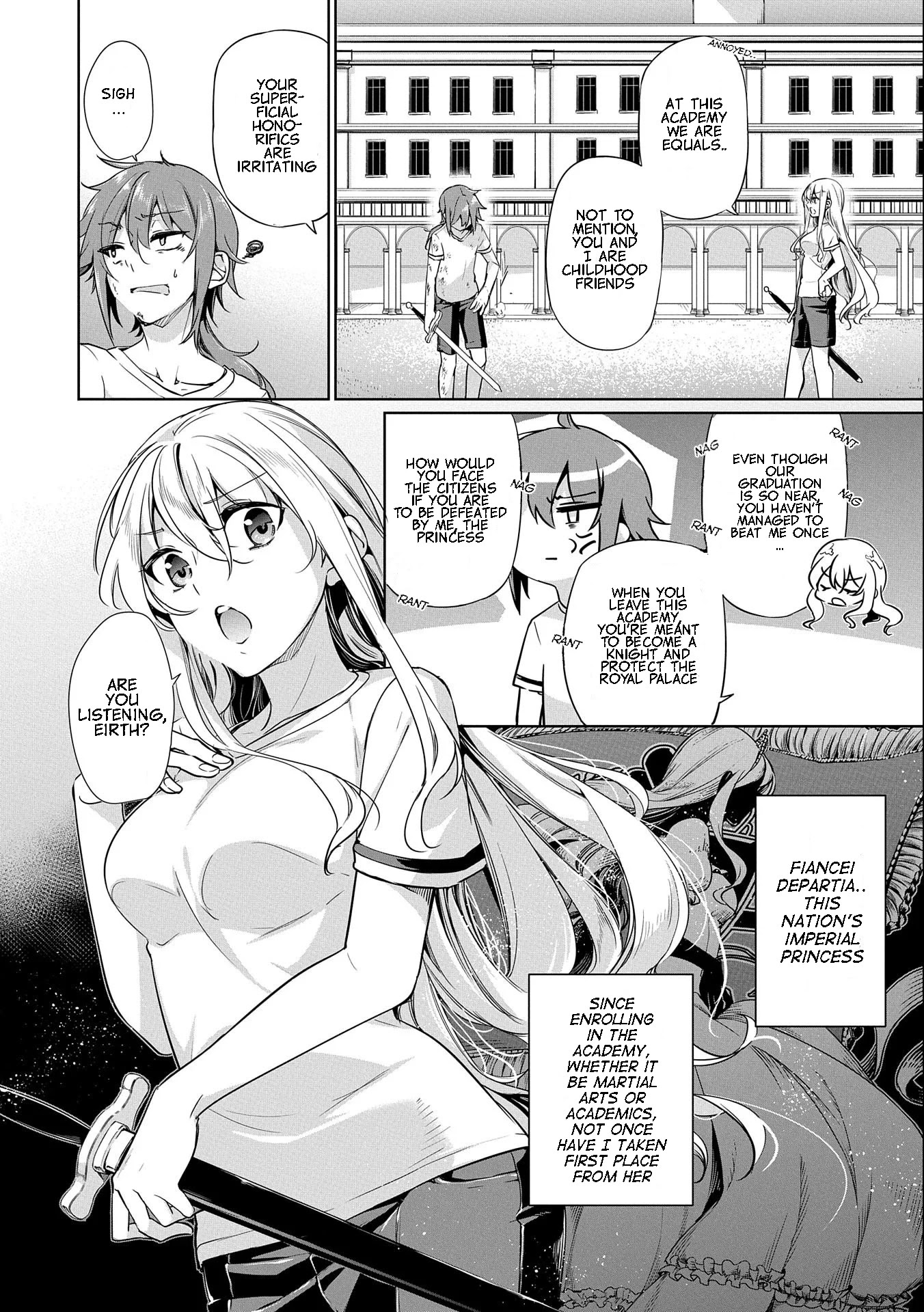 A Breakthrough Brought by Forbidden Master and Disciple Chapter 1 page 6 - Chapter 1