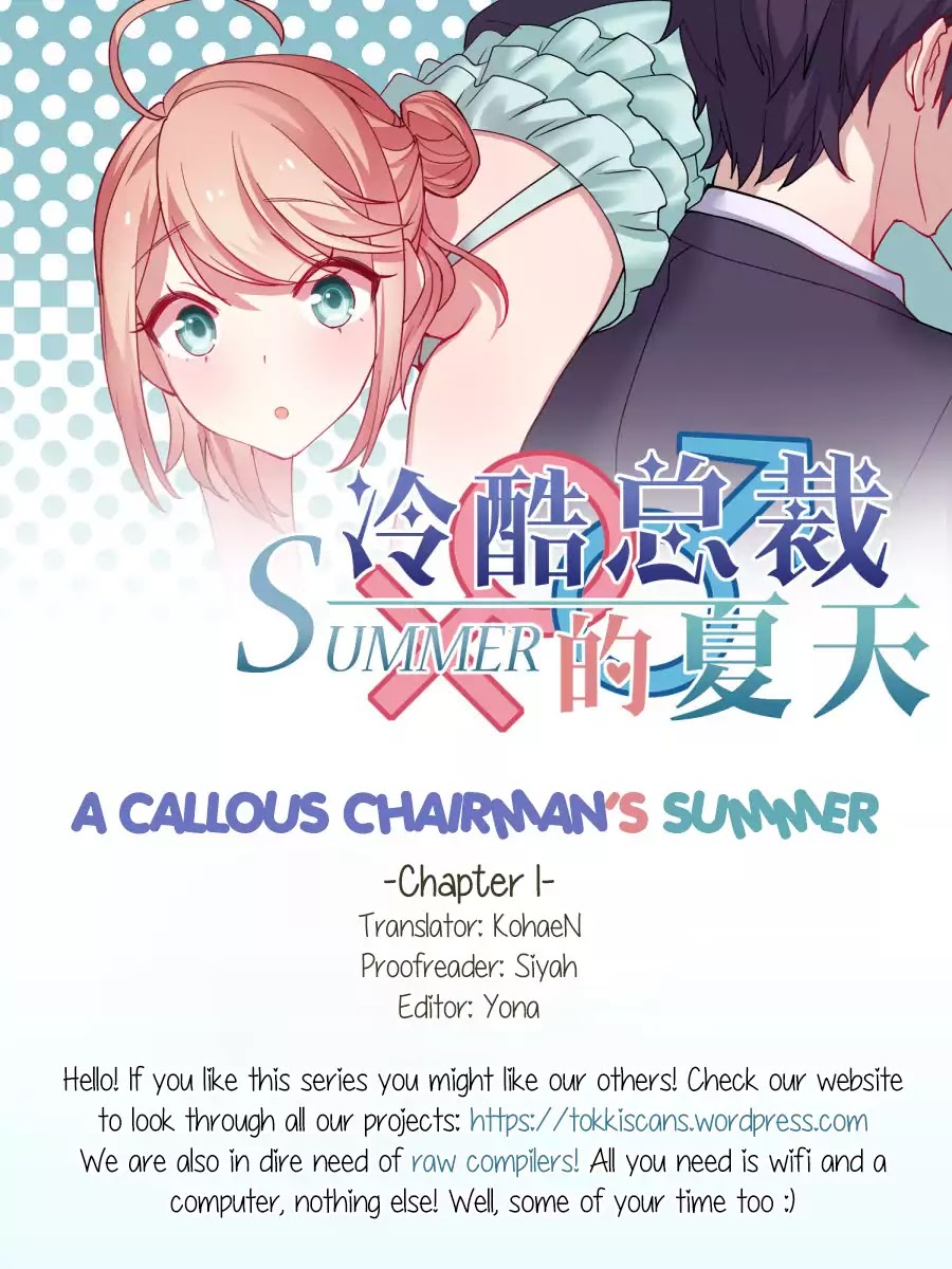A Callous Chairman's Summer Chapter 1 page 29 - Chapter 1