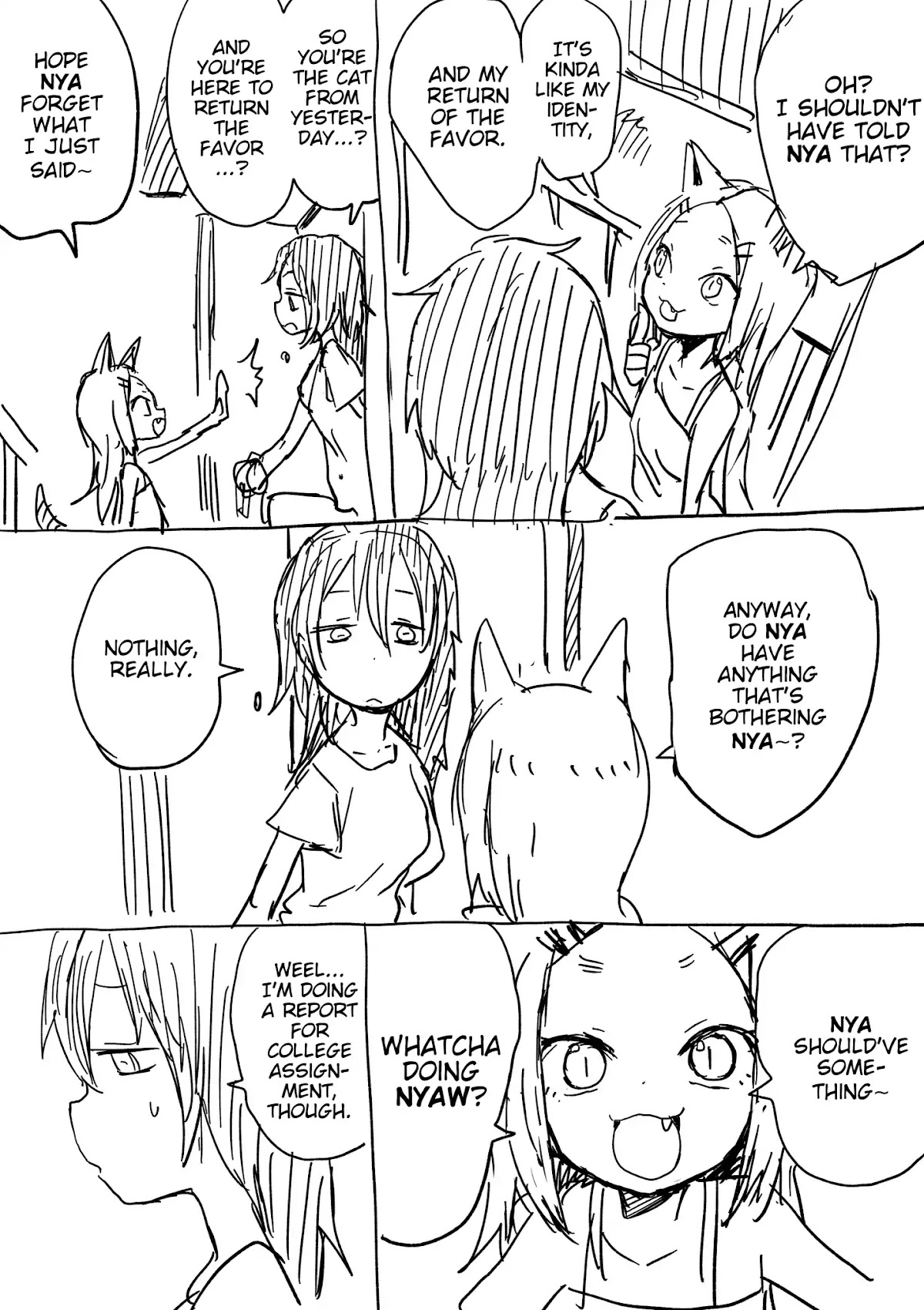 A Cat-Like Girl Chapter 0 page 2 - Chapter 0: Oneshot