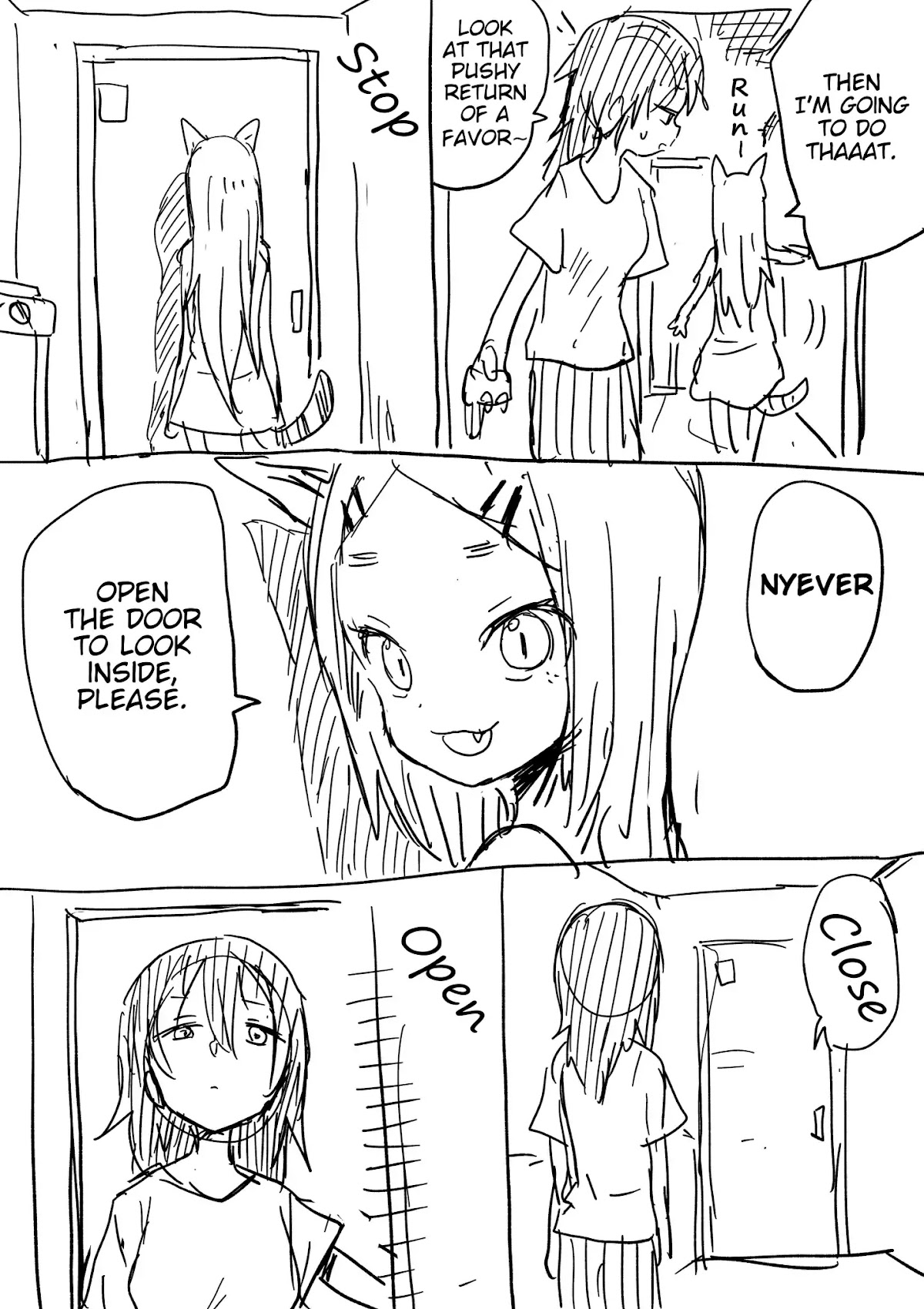 A Cat-Like Girl Chapter 0 page 3 - Chapter 0: Oneshot