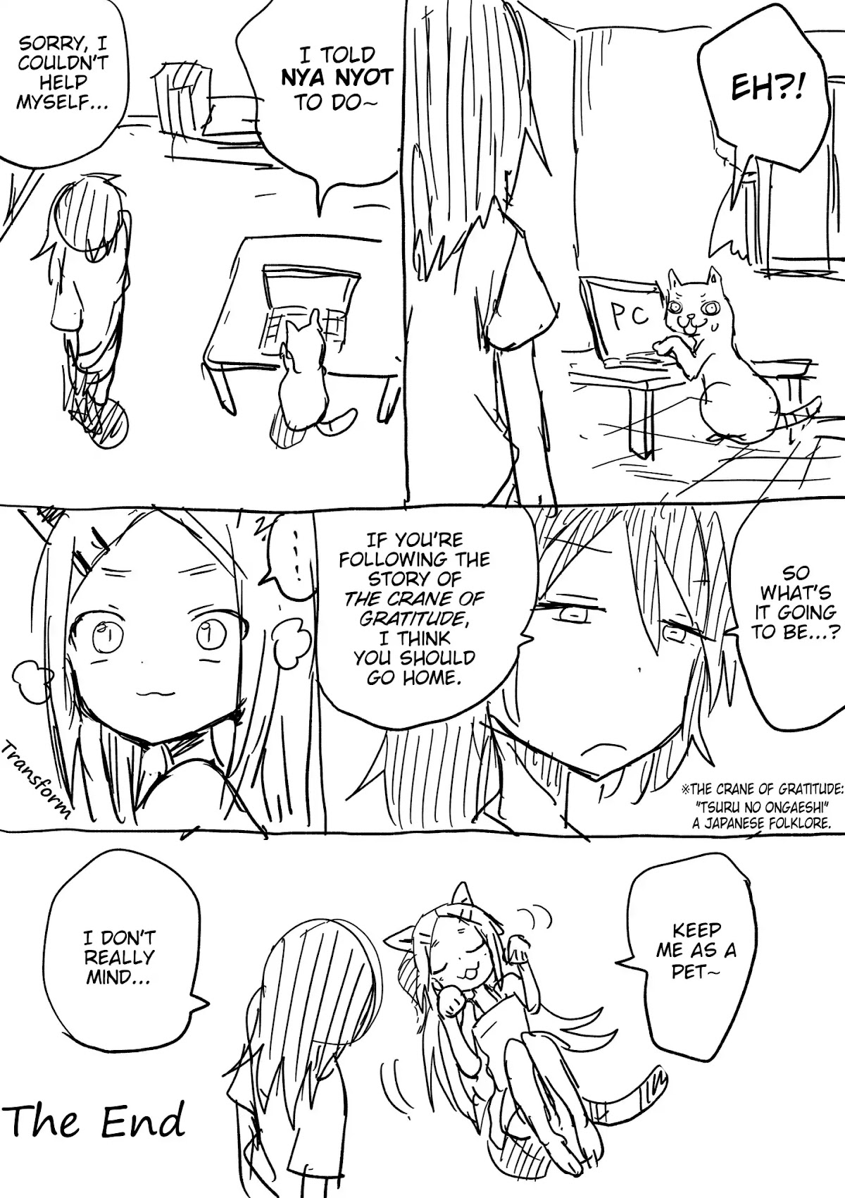 A Cat-Like Girl Chapter 0 page 4 - Chapter 0: Oneshot
