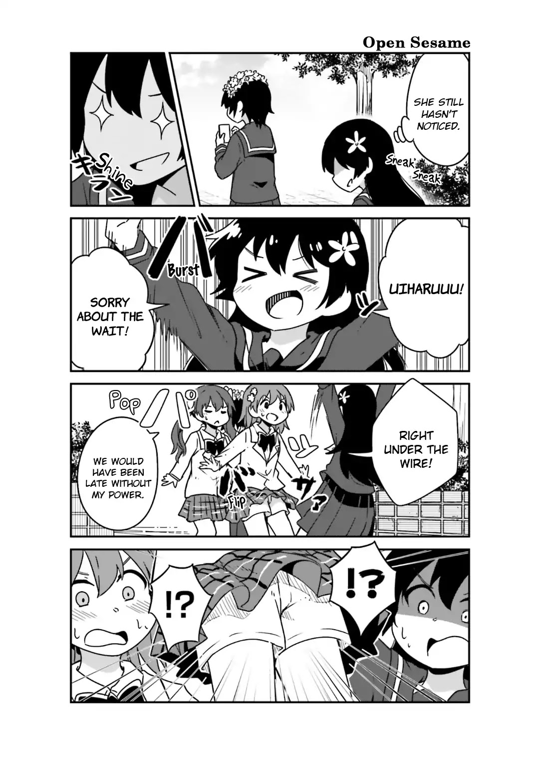 A Certain Saten's Skirt Flipping Chapter 0 page 3 - Chapter 0: Oneshot