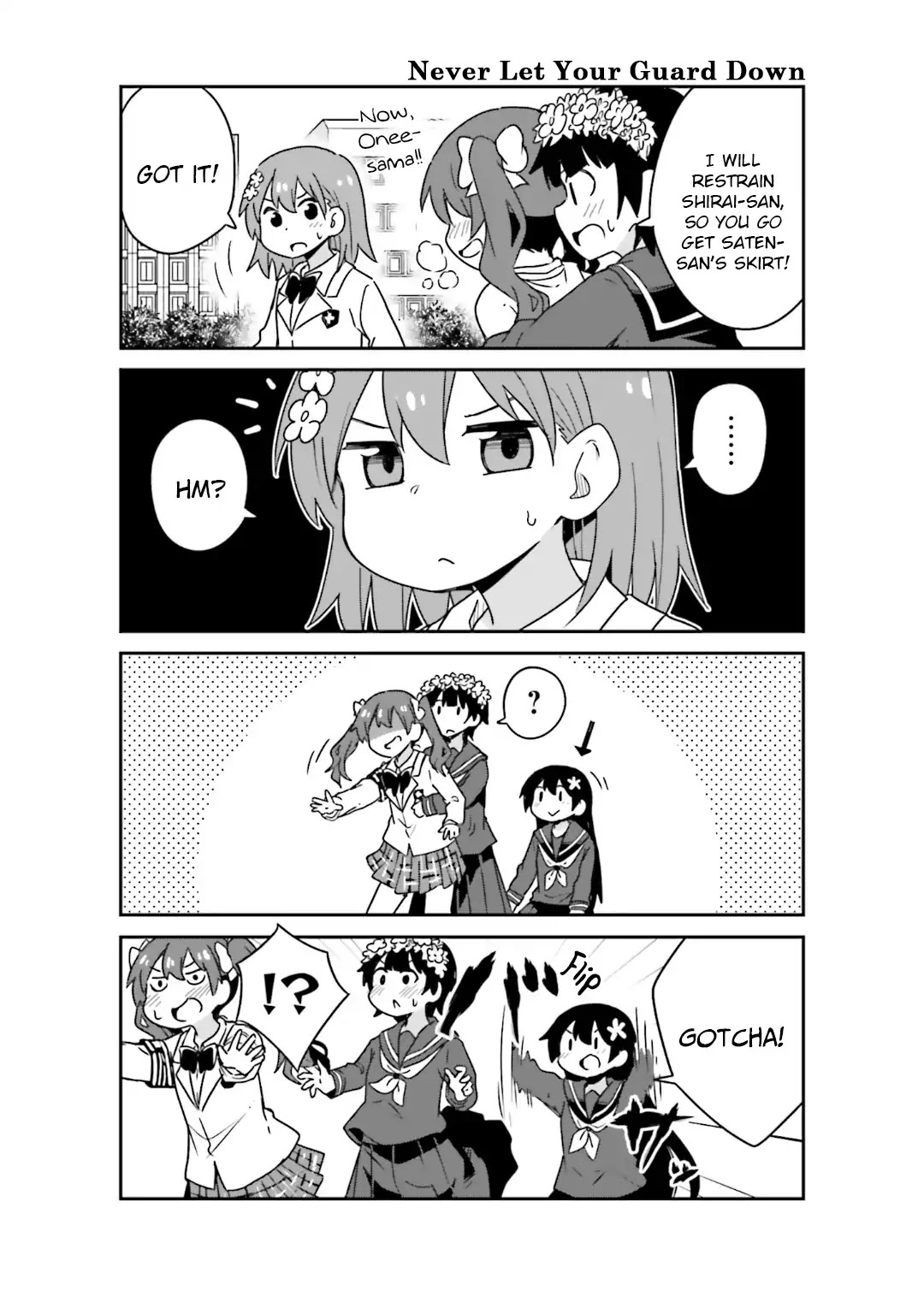 A Certain Saten's Skirt Flipping Chapter 0 page 7 - Chapter 0: Oneshot