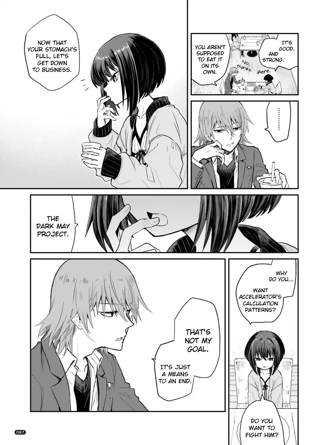 A Certain Scientific Dark Matter Chapter 1 page 21 - Chapter 1