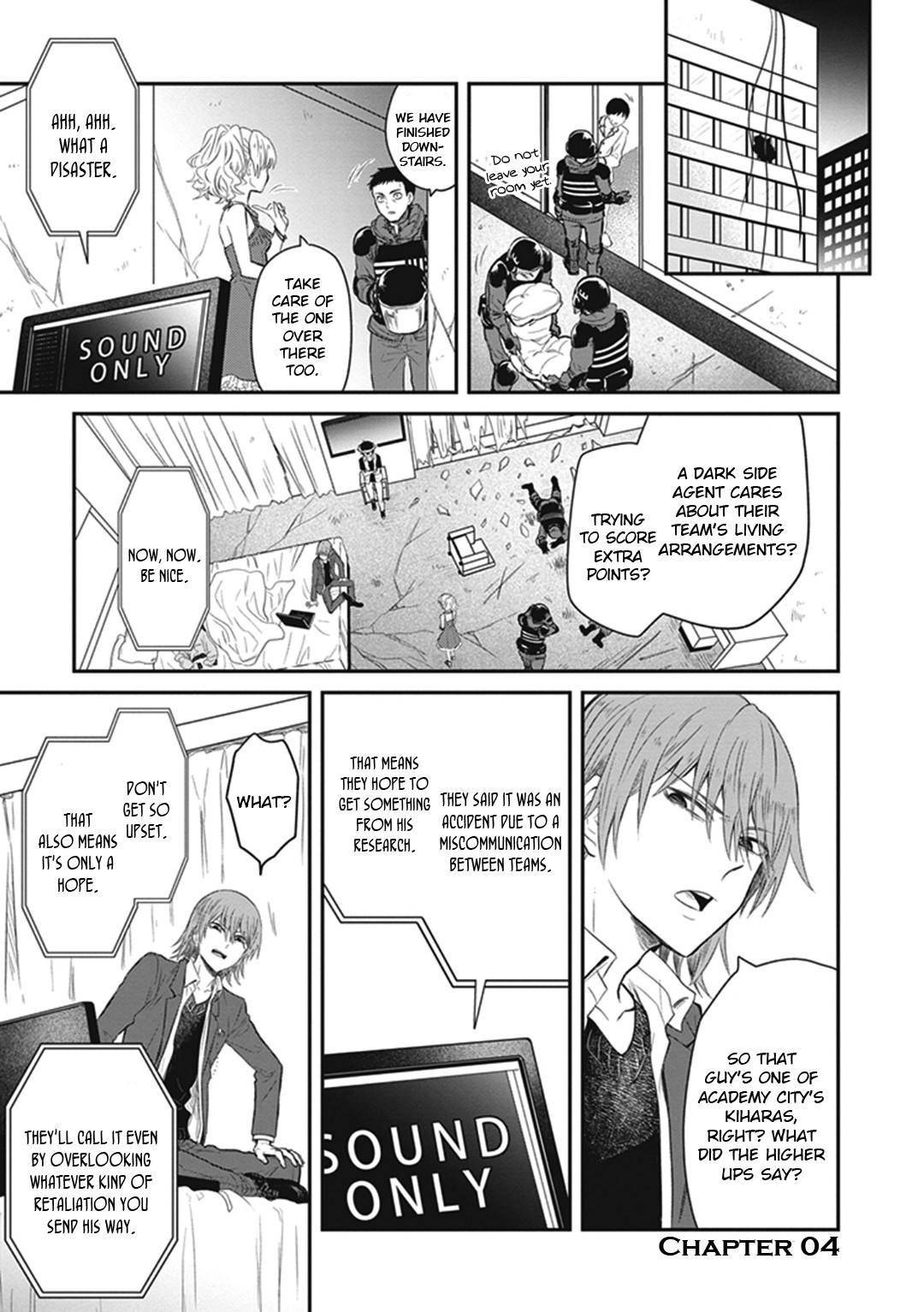 A Certain Scientific Dark Matter Chapter 4 page 1 - Chapter 4