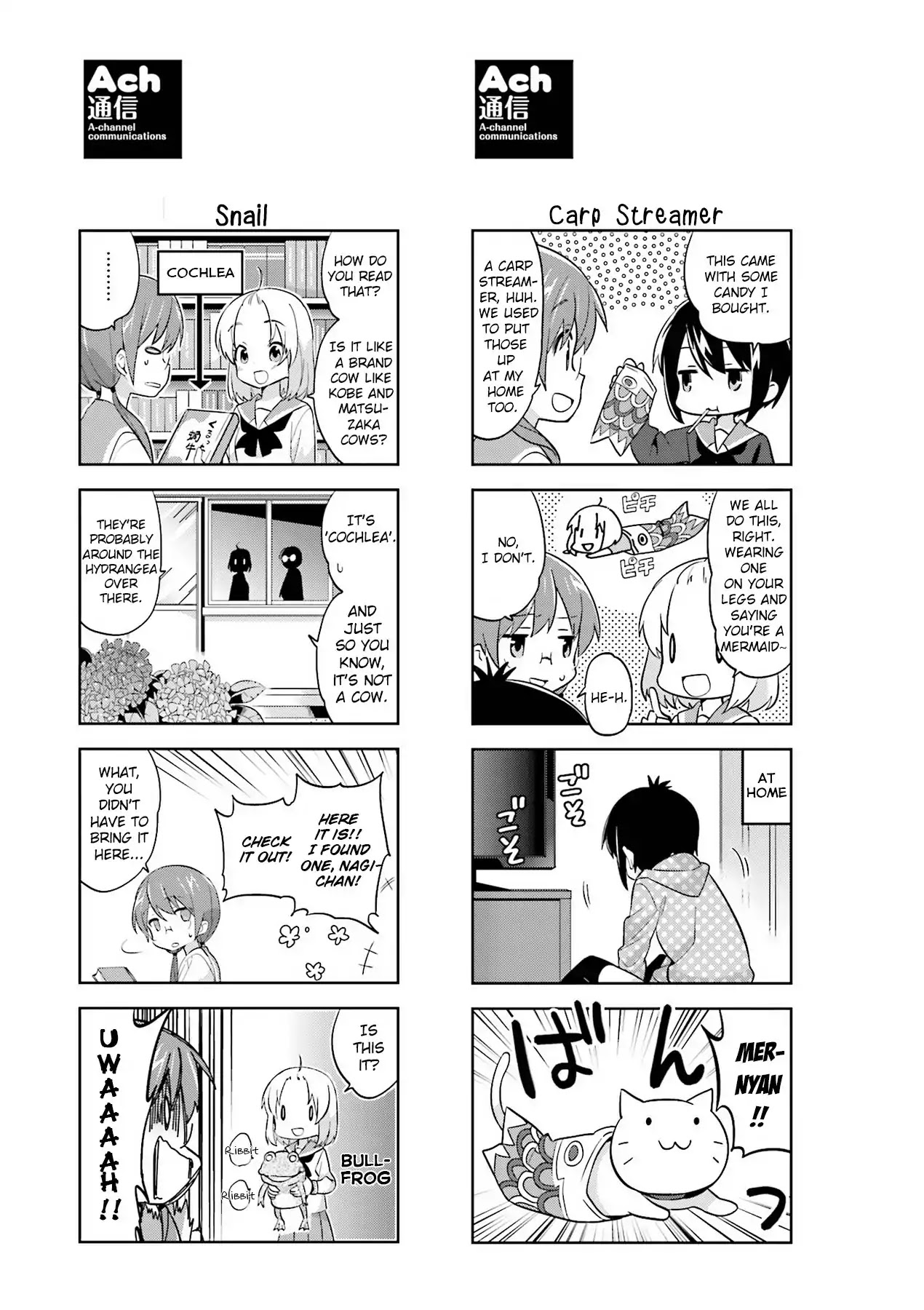 A Channel Chapter 93.1 page 3 - Chapter 93.1: Omake