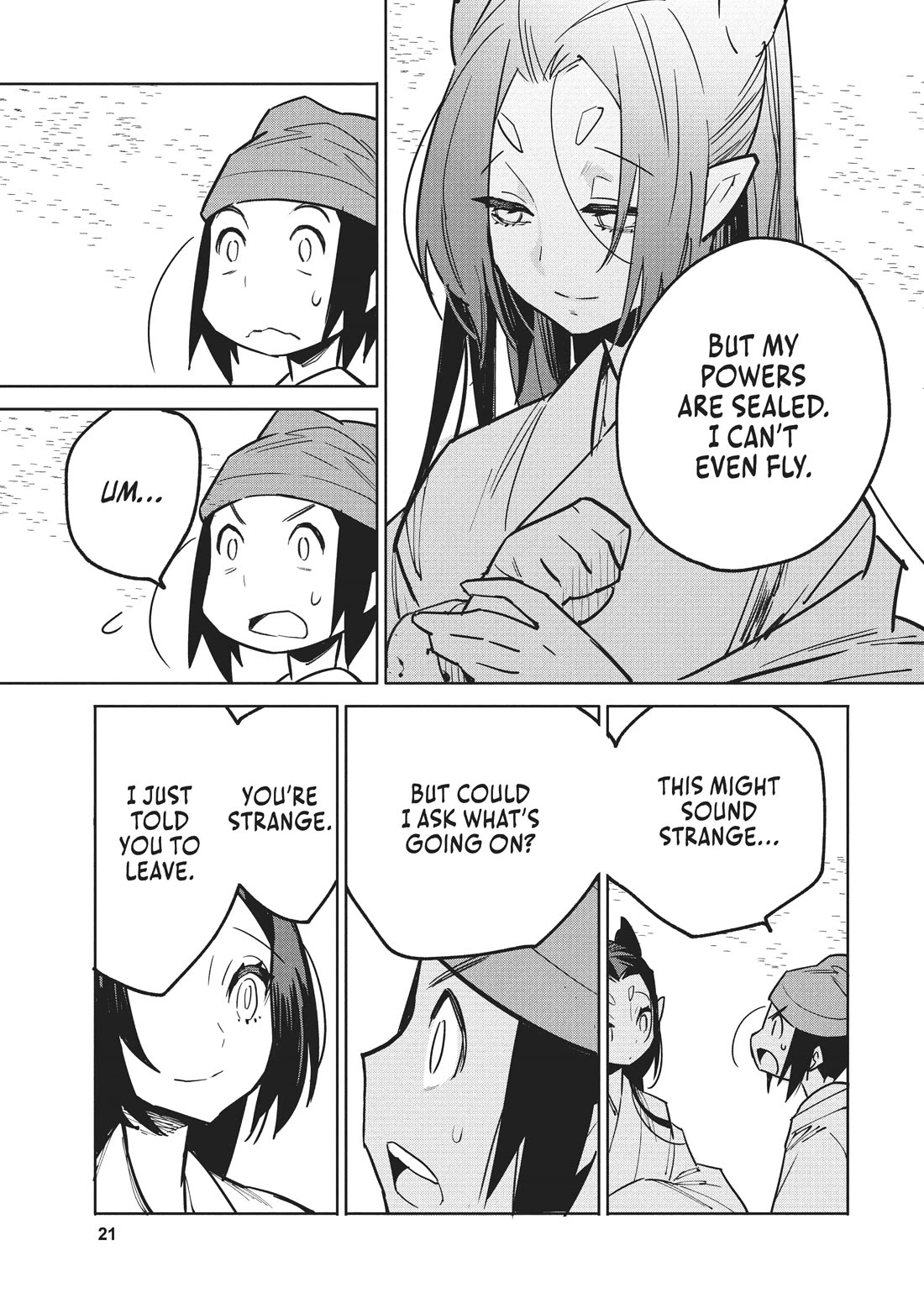 A Chinese Fantasy: The Dragon King's Daughter Chapter 2 page 12 - Chapter 2