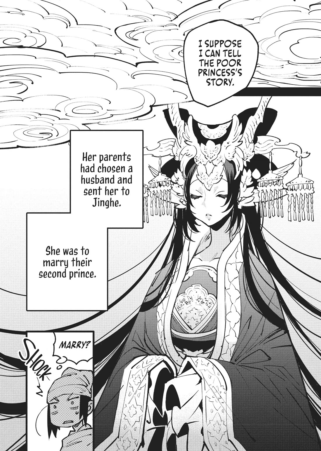 A Chinese Fantasy: The Dragon King's Daughter Chapter 2 page 13 - Chapter 2