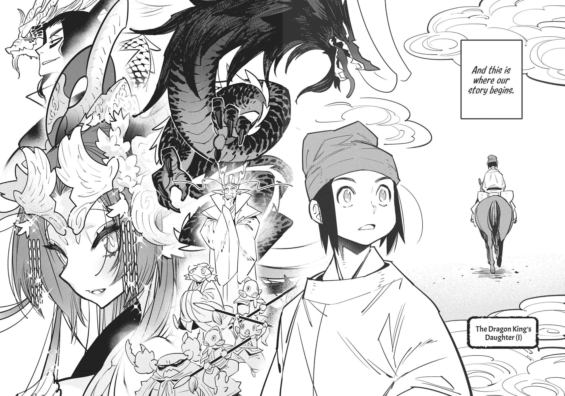 A Chinese Fantasy: The Dragon King's Daughter Chapter 2 page 2 - Chapter 2