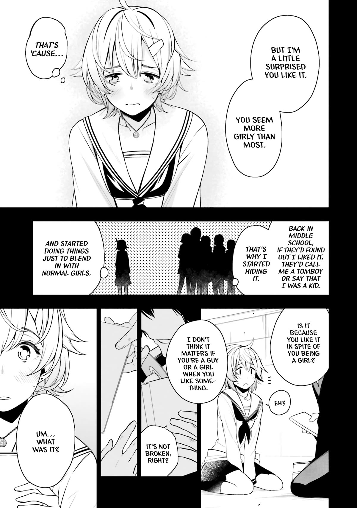 A Choice of Boyfriend and Girlfriend Chapter 17.5 page 24 - Chapter 17.5: Trans Star