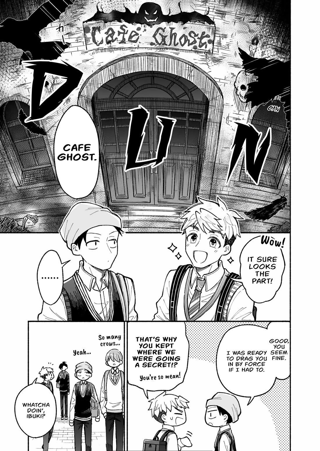 A Cool Girl and a 12cm Promise Chapter 10 page 3 - Chapter 10: Cafe Ghost