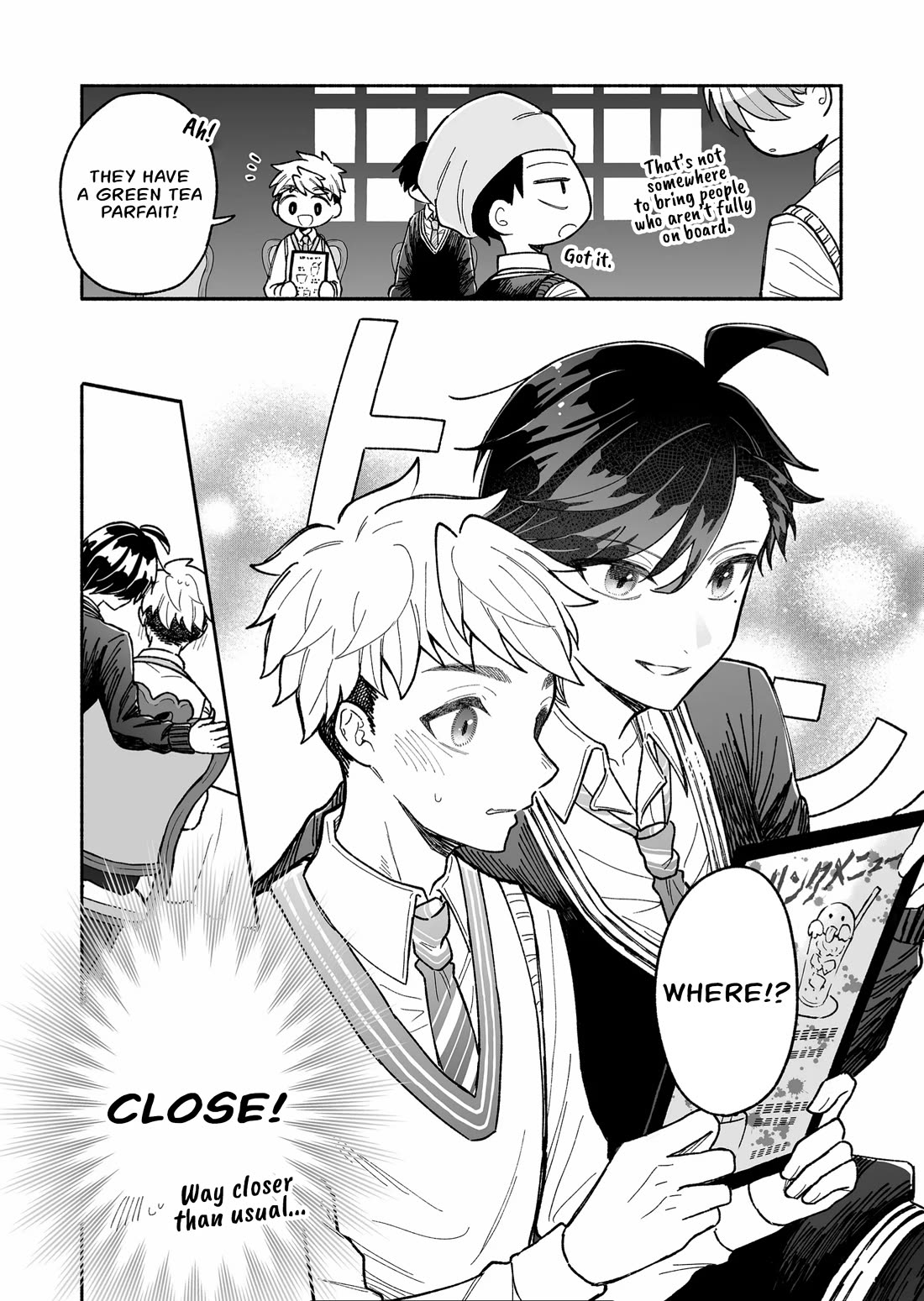 A Cool Girl and a 12cm Promise Chapter 10 page 6 - Chapter 10: Cafe Ghost