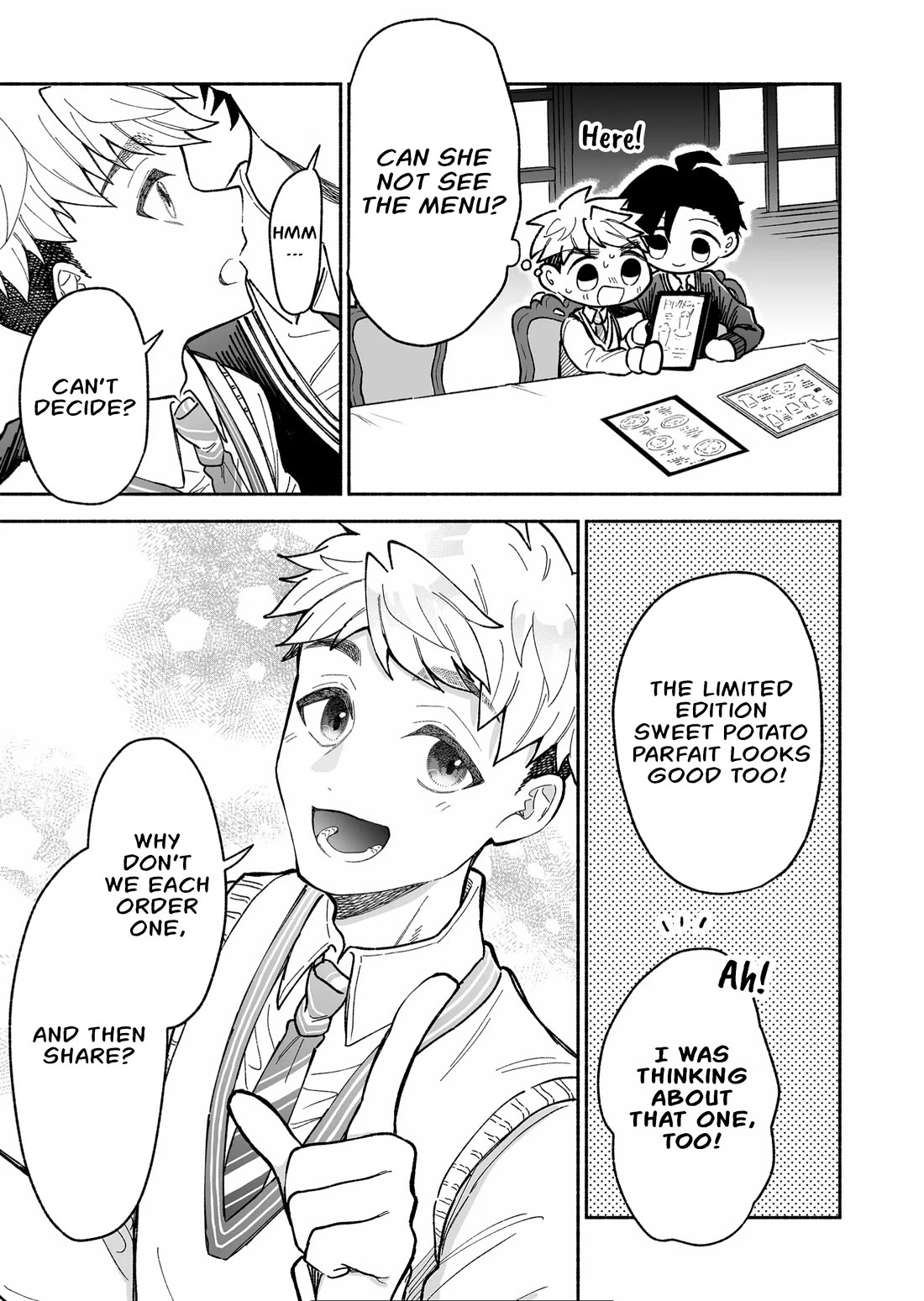 A Cool Girl and a 12cm Promise Chapter 10 page 7 - Chapter 10: Cafe Ghost