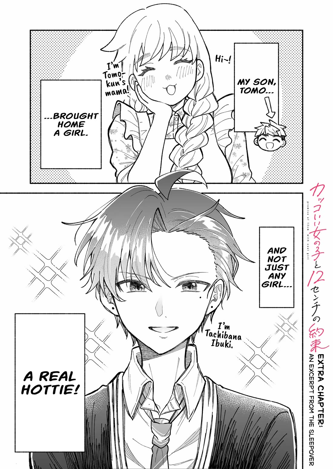 A Cool Girl and a 12cm Promise Chapter 12.5 page 1 - Chapter 12.5: An excerpt from the sleepover